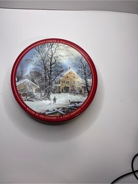 Currier & Ives Tin